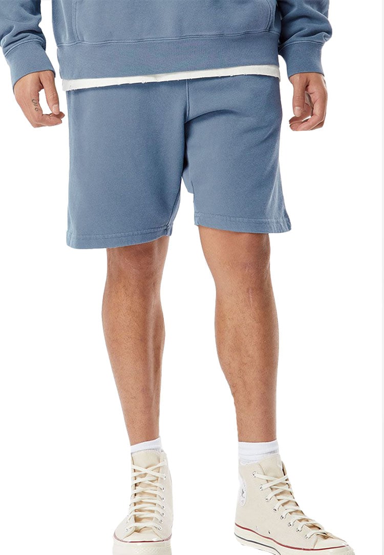 Unisex Pigment-Dyed Fleece Shorts